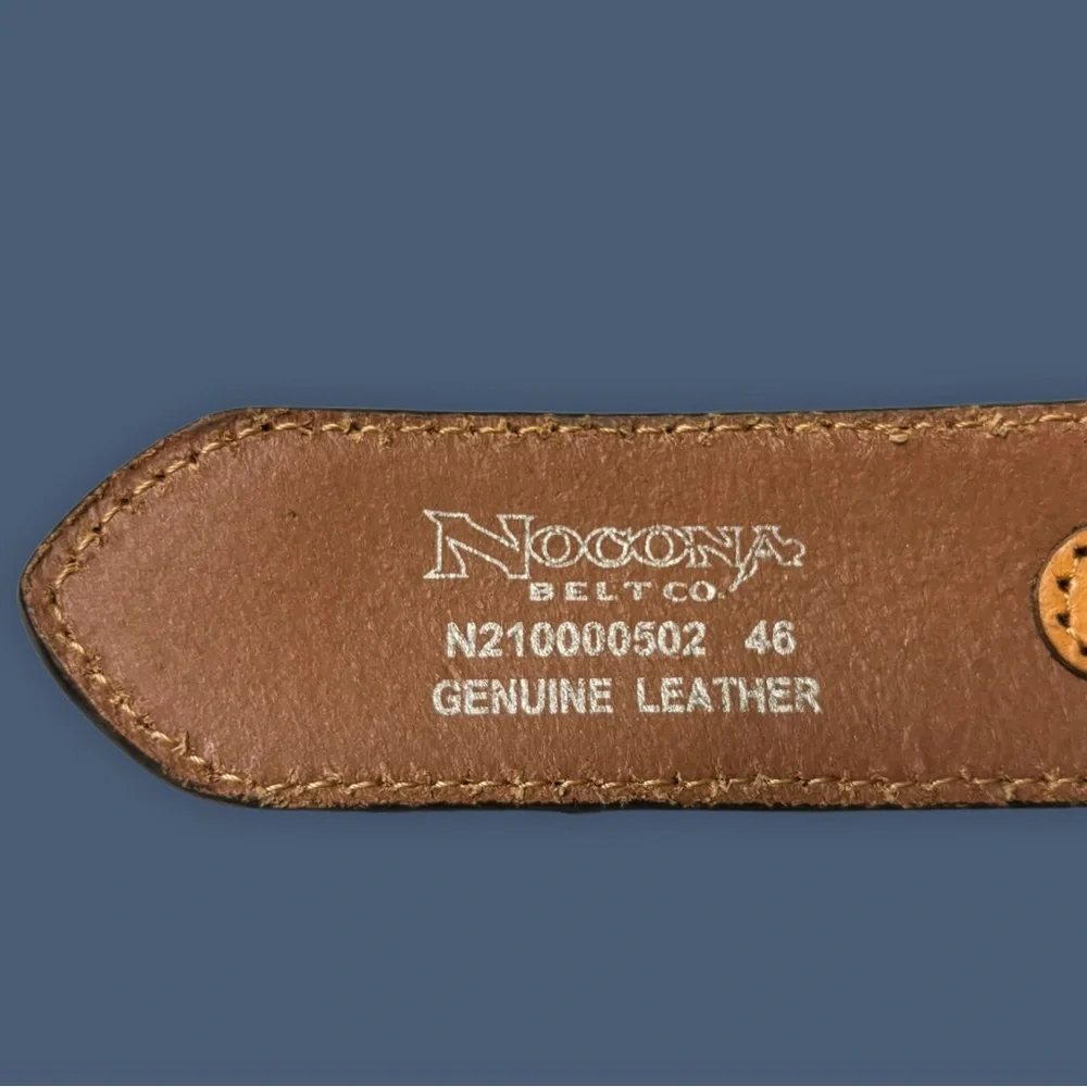 Nocona tooled leather